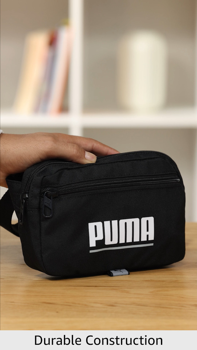 Puma Unisex-Adult Plus Waist Bag, Black (7961401) : Amazon.in